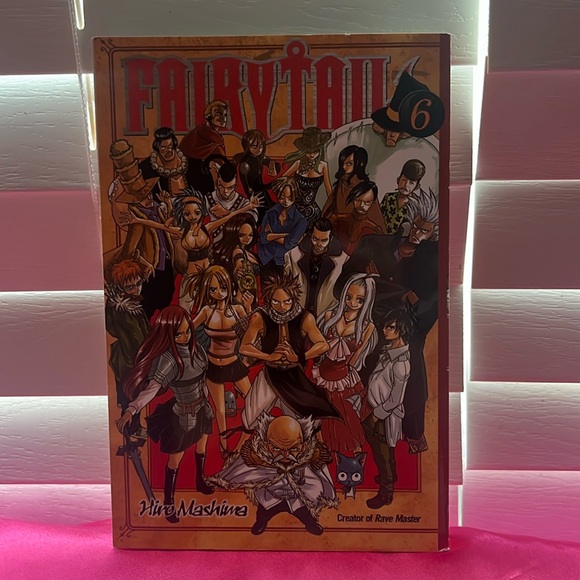 FairyTail manga volumes 1, 2, 4, 5, 6, 7, and 8 - Picture 6 of 8